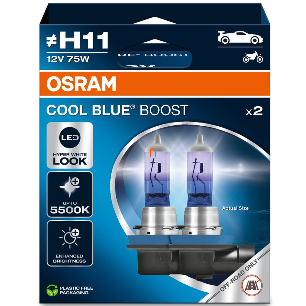 Osram Cool Blue Boost 62211CBB NG H11 2 buc/pachet