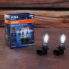 Far halogen Osram Cool Blue® Intense (Next Gen) HB4, până la 100% mai luminos, stil LED, lumină extra albă, 12V, 51W, până la 5000K, 9006CBN-2HB 2 buc./pachet