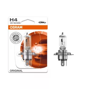   Bec halogen pentru faruri Osram Original Line 12V H4, 12 V, 60/55 W, calitate OEM, 64193-1BL, 1 buc./blister