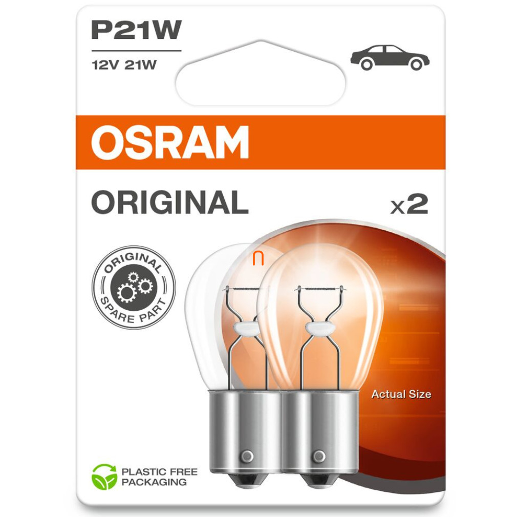 Osram Original Line 7506-02B P21W jelzőizzó 2db/bliszter