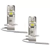 Faruri LED Osram LEDriving HL Easy H3 cu lumină albă rece pentru fază scurtă și fază lungă, 6500 K, design ultracompact, soclu PK22s, cu răcire activă, 64151DWESY-2HB, 2 buc./pachet