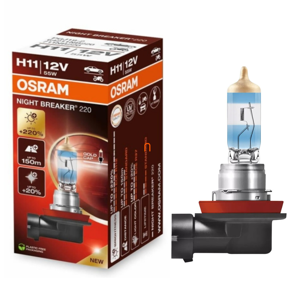 Osram Night Breaker +220% H11 bec cu halogen, 1 buc