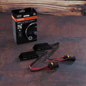   Osram LEDriving LEDSC06 Rezistență balast inteligentă Canbus, modul de eliminare a mesajelor de eroare LED pentru becuri LED de tip H10, HB3, HB4 și H16, fază scurtă, fază lungă și faruri de ceață, 15 W, LEDSC06-2HB, 2 buc./pachet