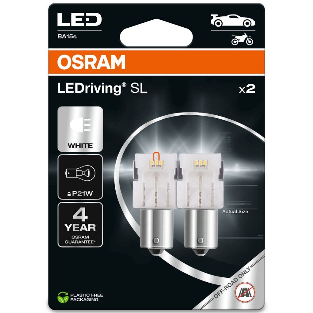 Osram LEDriving SL 7506DWP-02B P21W 12V 1,4W 6000K 2db/bliszter