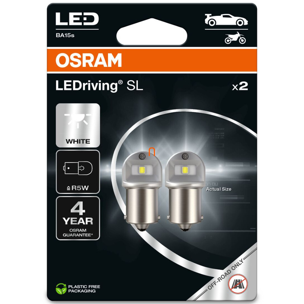 Osram LEDriving SL R5W BA15s 6000K 2db/bliszter