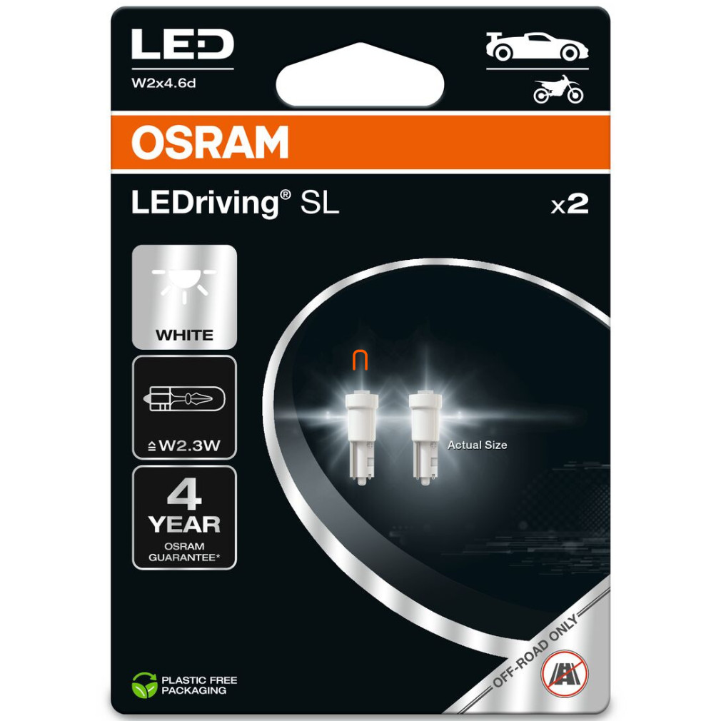 Osram LEDriving SL LED bec de bord 6000K 2pcs/blaster