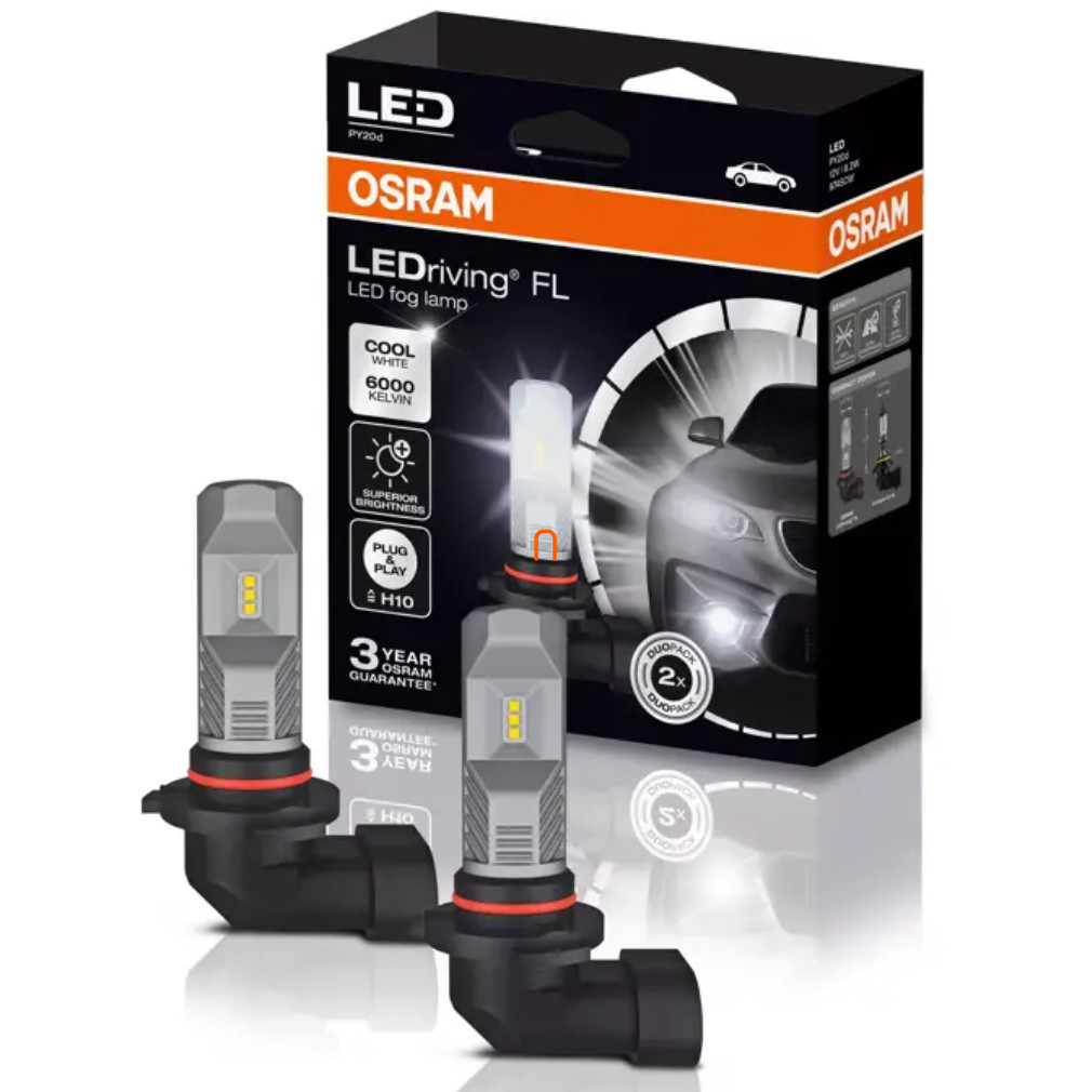 Osram LEDriving HL EASY H10 LED far 2 buc/pachet