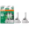 Lampă de far cu xenon Osram Xenarc Ultra Life D1S, 85 V, 35 W, temperatură de culoare 4300 K, durată de viață extrem de lungă, flux luminos de 3200 lumeni, soclu PK32d-2, 66140ULT-2HB, 2 buc./cutie