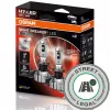 Set legal de faruri LED pentru mașină Osram Night Breaker LED Smart H7 +330%, omologat de autoritățile rutiere, temperatură de culoare de 6000K, luminozitate de până la +330%, flux luminos de 1550 lumeni, soclu PX26d, 64210DWNBSM-2HB, 2 bucăți/pachet