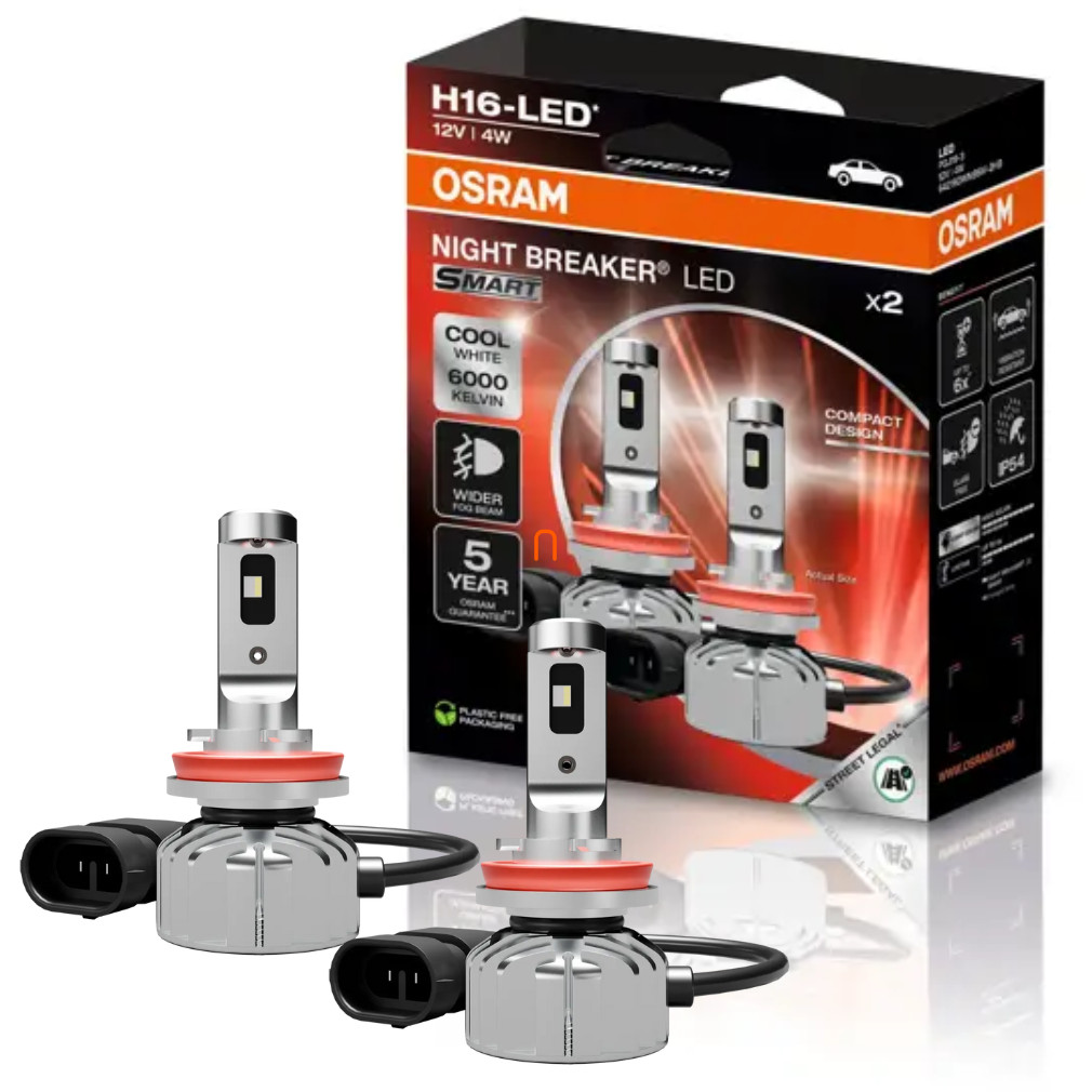 Osram Night Breaker LED Smart lumina de ceață H16 2pcs/pack