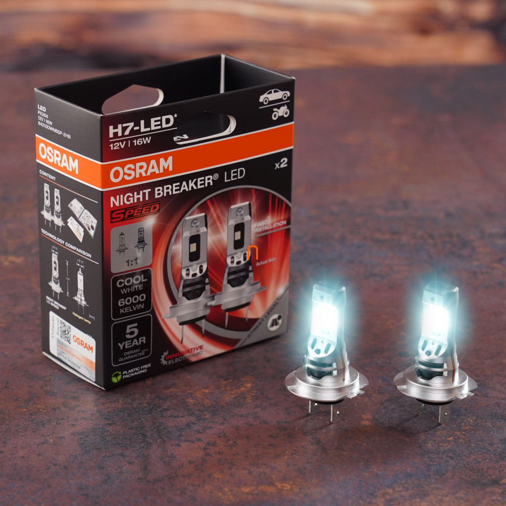 Osram Night Breaker LED Speed H7 2pcs/pack