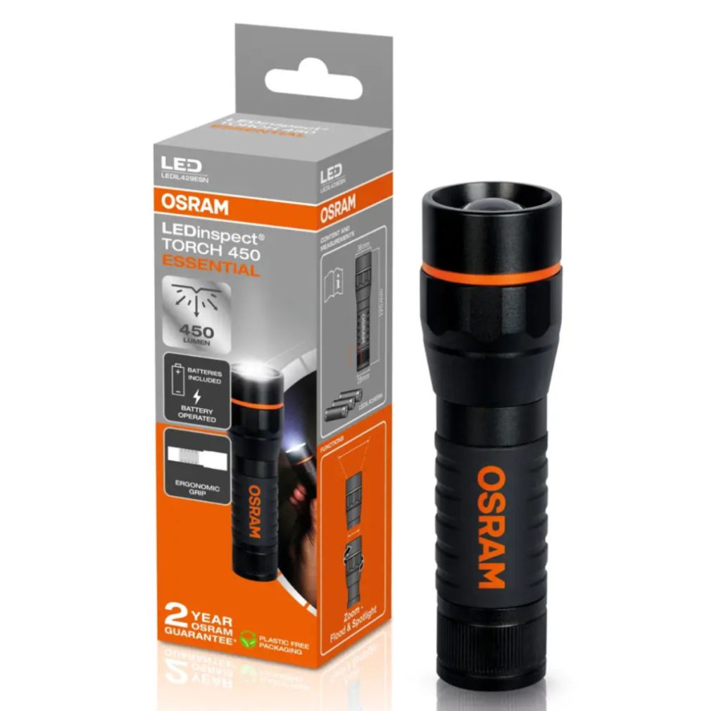 Osram LEDinspect Torch 450 Essential lanternă cu baterii LED