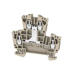   Bornieră de trecere cu etaje, 2,5 mm², bej WDK 2.5V ZQV 2739600000 Weidmüller