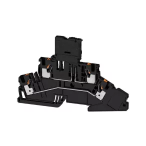   Terminal de siguranță A2T 4 FS-FT 10-36 V BK (4 mm²), 36 V/6,3 A, negru 2816970000 Weidmüller
