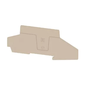   Capac pentru bornieră din seria AEP 2T 4 FS, bej, 2817060000 Weidmüller