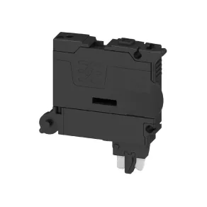   Suport pentru siguranță pentru bloc de conexiuni modular, negru, 6,3 A FSPG BK 2869680000 Weidmüller