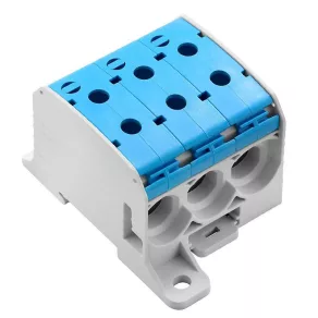  Clemă de legătură pentru cablu principal 3x95/3x95 mm² albastră WPD 331CC 2874580000 Weidmüller