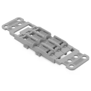   Adaptor de fixare Wago cu dispozitiv de descărcare a tensiunii pentru conectorul de cabluri cu 3 direcții 221-2411 (221-2513)
