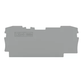  Placă de capăt și de distribuție Wago, grosime 1 mm, gri (2004-1691)
