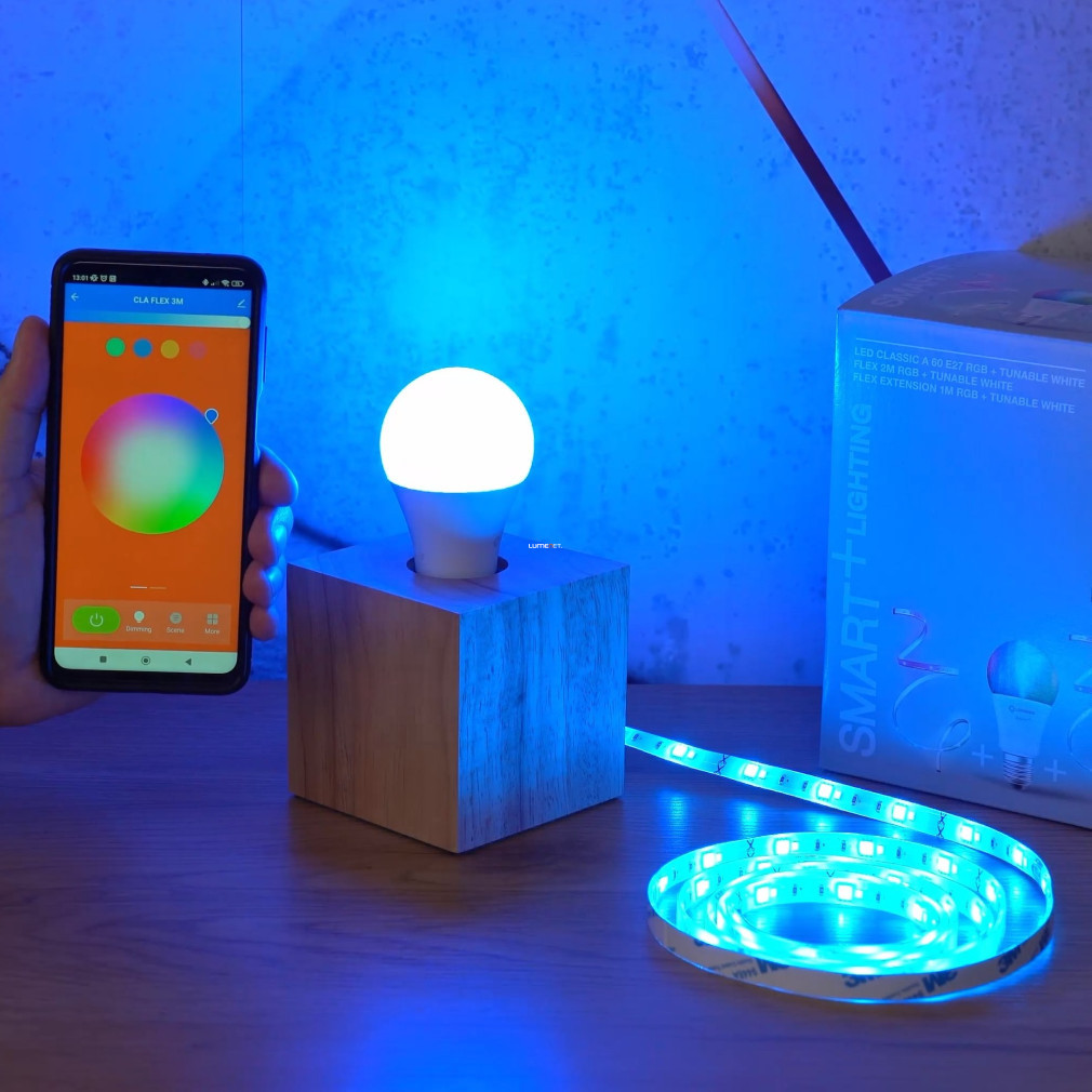Set de benzi LED Ledvance Smart+ WIFI E27 LED și Smart+ WIFI Flex (3 metri)