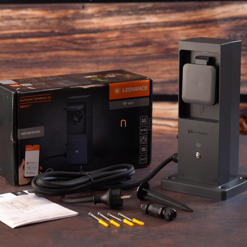 Ledvance Smart+ WIFI stâlp exterior cu 2 prize