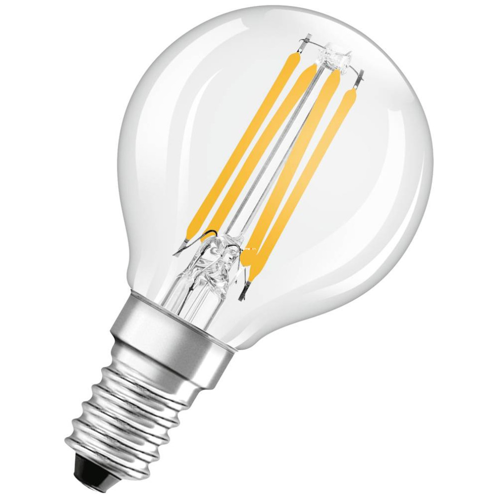 Osram E14 LED, 2.5 W, 470 lm, lumină albă caldă, reglabil, capac transparent (Classic-B)