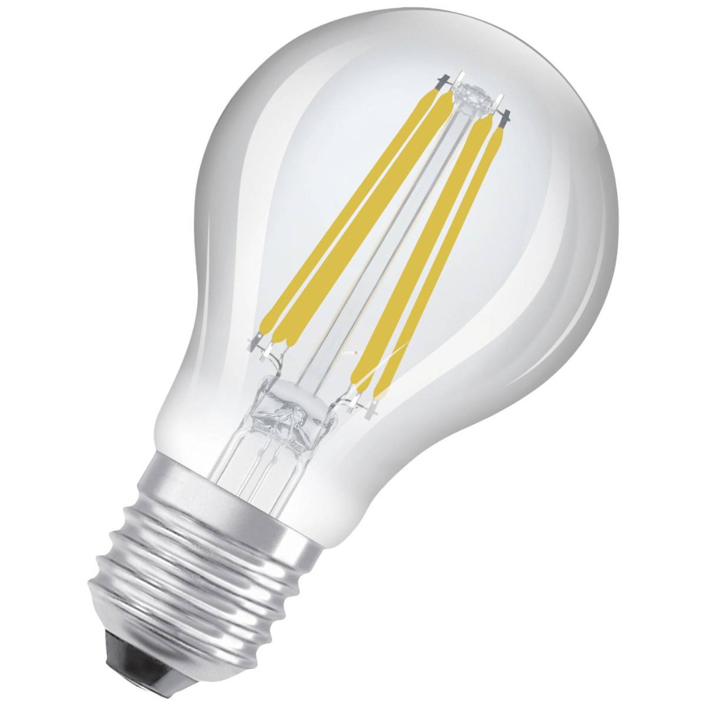 Osram E27 LED, 4.3 W, 806 lm, lumină albă caldă, reglabil (Classic-B)