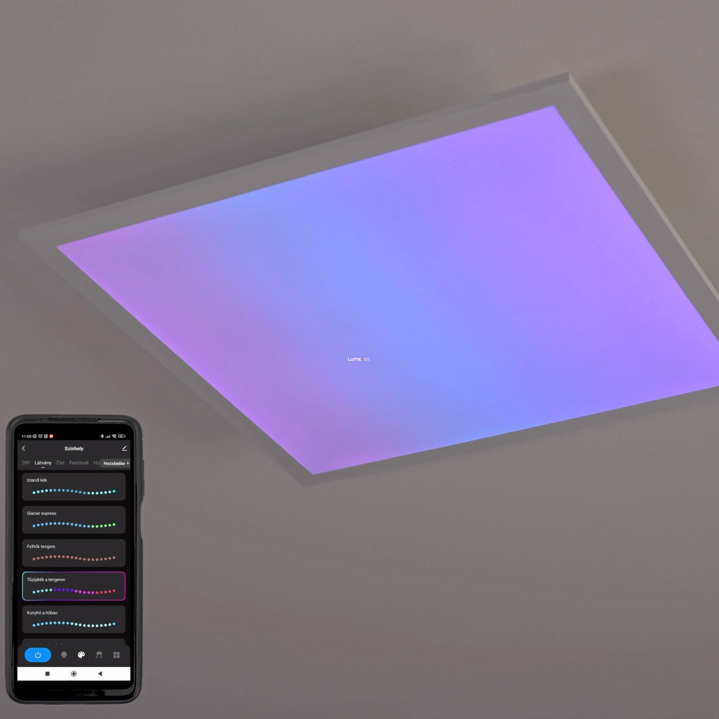 Ledvance Smart+ WIFI panou LED colorat inteligent pentru tavan, 24 W (Planon Magic RGB)