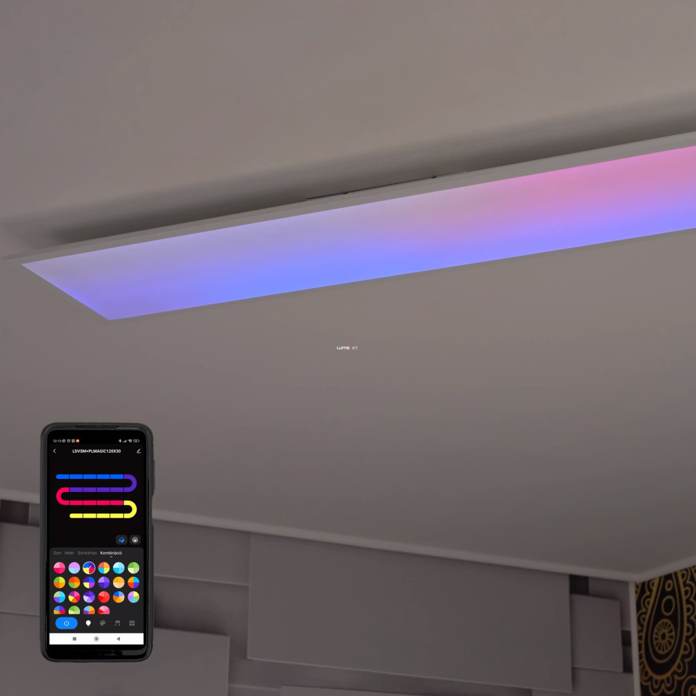 Ledvance Smart+ WIFI panou LED color inteligent pentru tavan, 36 W (Planon Magic RGB)