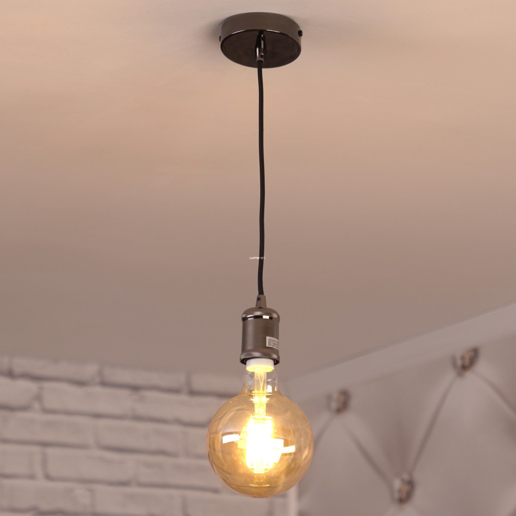 Lampa suspendată Ledvance în culoare gri închis (Vintage Bobbin)