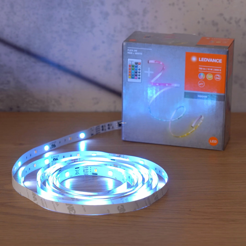 Ledvance bandă LED cu telecomandă, 3 metri (RGB)