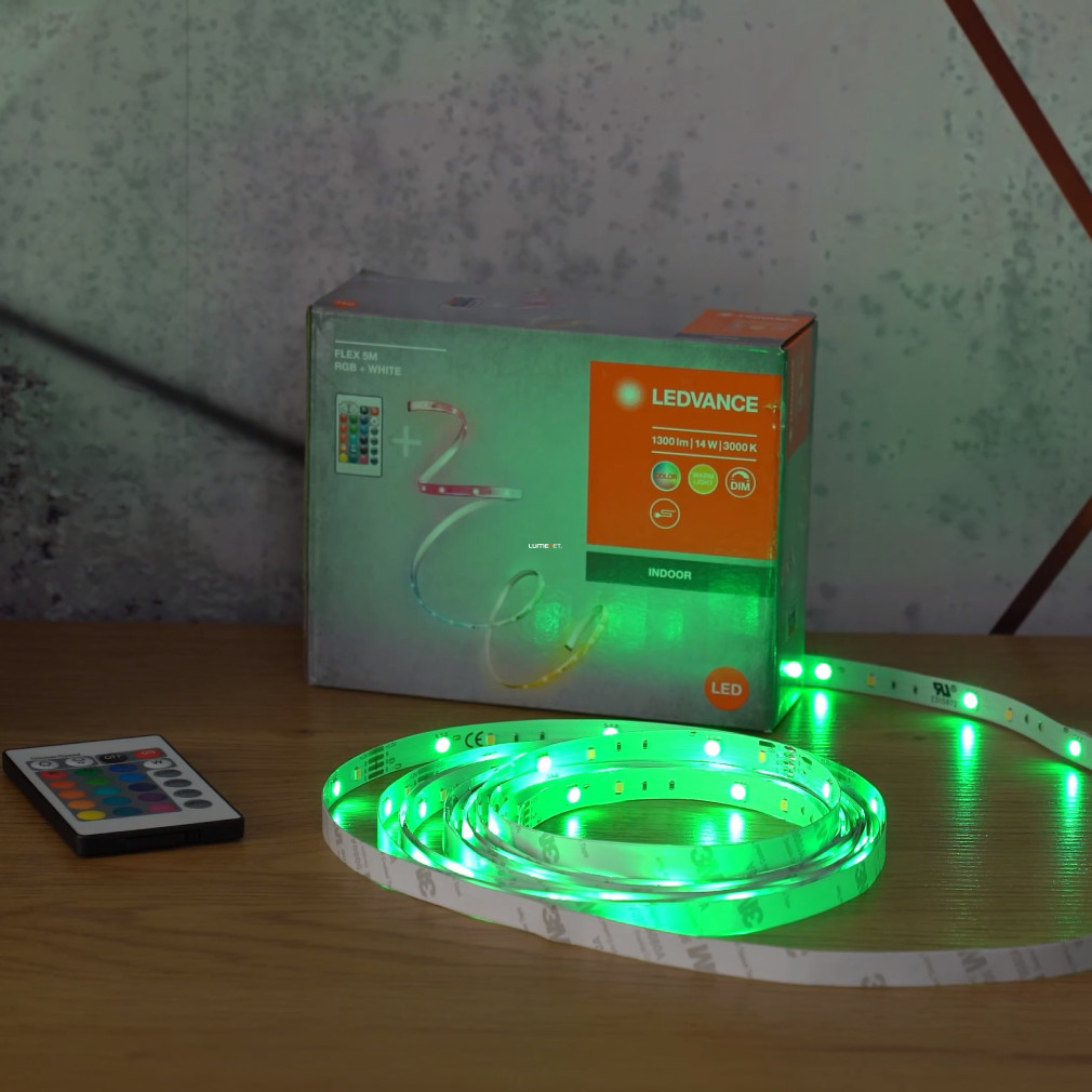Ledvance LED strip cu telecomandă, 5 metri (RGB)