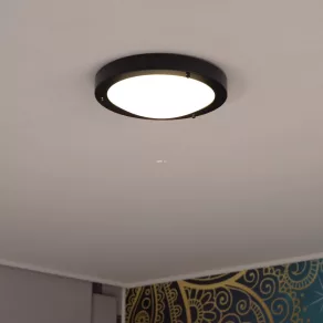 Ledvance plafonieră pentru baie, negru (310 mm)