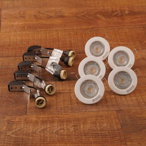 Spot încastrat Ledvance, alb cald, alb (5 bucăți)