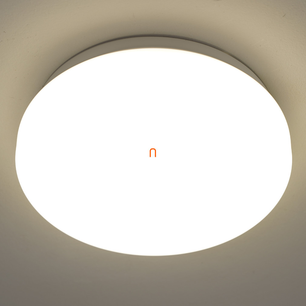 Ledvance plafonier pentru baie cu senzor de zgomot, 21 cm, lumină caldă albă (Eco Class)