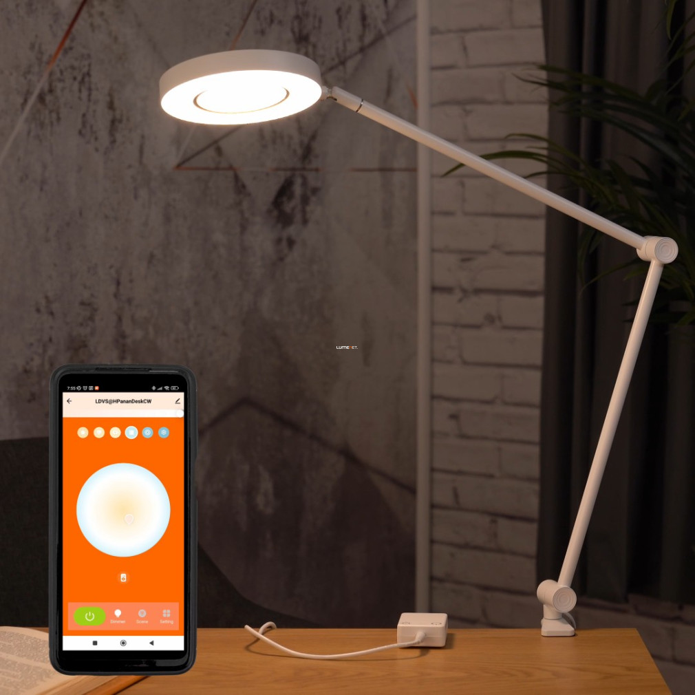 Ledvance Smart+ Sun@Home lampă LED inteligentă de masă, 15 W, alb rece/alb cald, 600 lm (Panan)