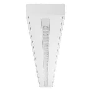   Corp de iluminat LED Ledvance profesional Linear Indiviled Direct 1200 Dali, pentru suspendare sau montare pe tavan, model Everloop cu intensitate reglabilă, 5050 lm/4450 lm/3850 lm/3250 lm, 4000 K, 40 W, RA≥90, 90 °, IP20, 1210 mm