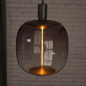   Osram Vintage 1906 Sursă de lumină cu filament LED ovală E27, de culoare fumurie (stil magnetic)