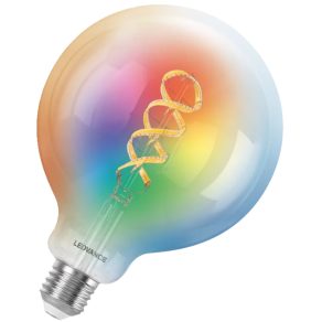   Ledvance Smart+ Matter Globe E27 LED cu filament, 4,8 W, 470 lm (multicolor-RGBW)