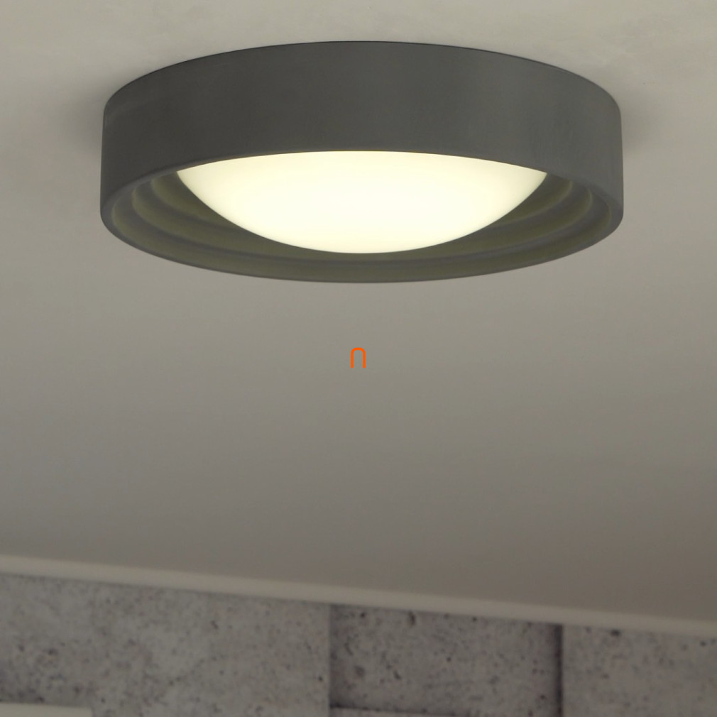 Ledvance Orbis Concrete plafon baie LED, beton, 40 cm