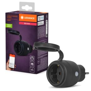   Ledvance Smart+ ZigBee Compact priză controlabilă pentru exterior cu capac