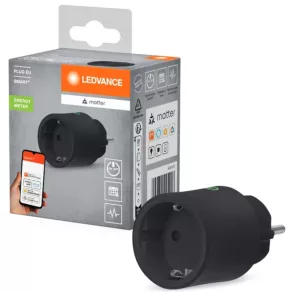 Priza controlabilă Ledvance Smart+ WIFI, negru