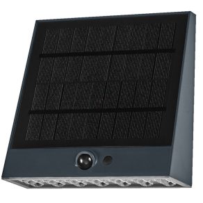   Lampă LED de exterior cu senzor de mișcare, senzor de lumină - Osram Endura Sty Sol Fin, 3000 K, 890 lm, IP54, 4,2 V