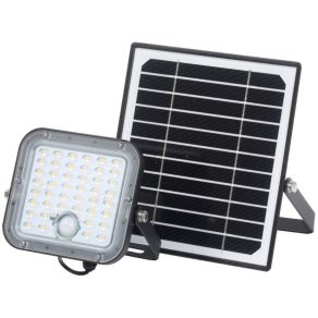   Lampă LED Osram Endura Flood alimentată cu energie solară, cu senzor de mișcare, controlabilă prin telecomandă pentru exterior, 10 W