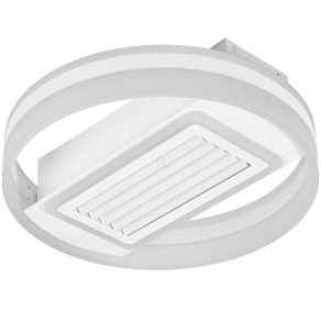   Osram Ceiling Fan Grill Ring ventilator de tavan cu lampă LED și telecomandă, 55 W, 3000-6500 K alb