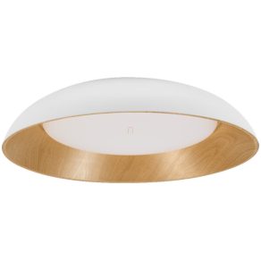   Lampa LED de tavan Osram Orbis Alva, efect lemn - culoare albă