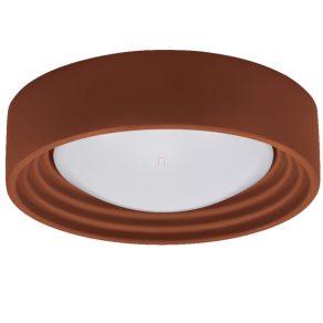  Lampă LED Osram Orbis Concrete pentru tavan, maro, beton, 30 cm