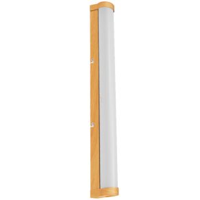   Lampă LED ajustabilă pentru baie Osram Orbis Tube, 60 cm, efect lemn opal