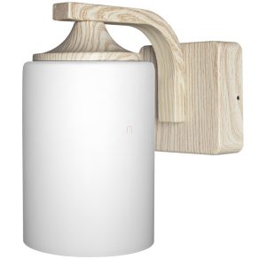   Osram Endura Classic Lantern Cyl lampă de perete pentru exterior cu model din lemn IP43 1xE27 21,2x21cm