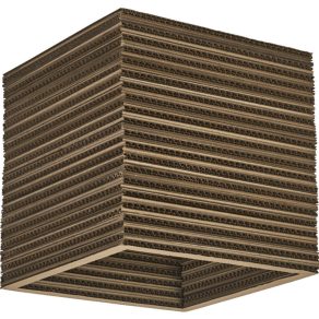   Lampă de tavan din hârtie - Osram Decor Cardboard Square, cu soclu 1xE27, 220-240 V